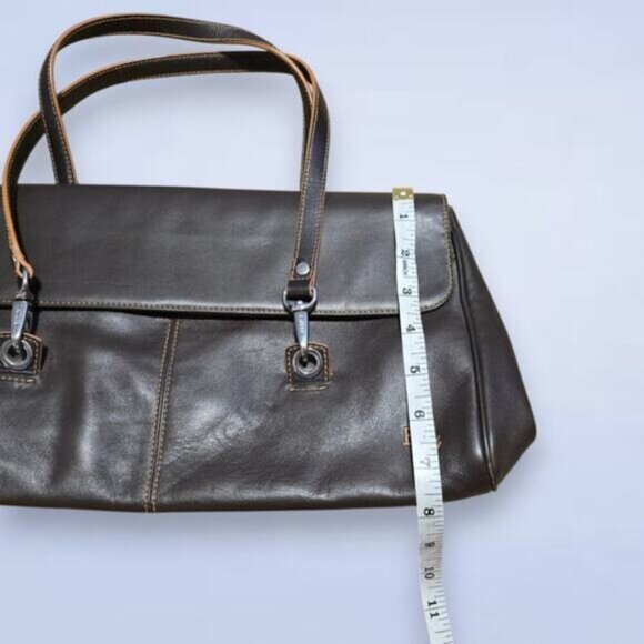 Lauren Ralph Lauren Brown Leather Purse - Picture 3 of 12